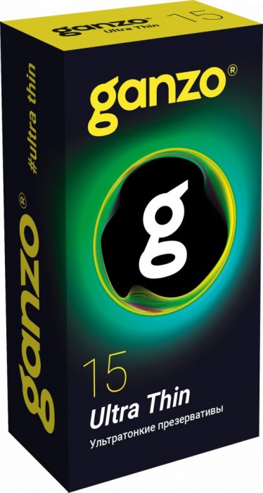 Прозрачные ультратонкие презервативы Ganzo Ultra thin - 15 шт. - Ganzo - купить с доставкой в Новороссийске