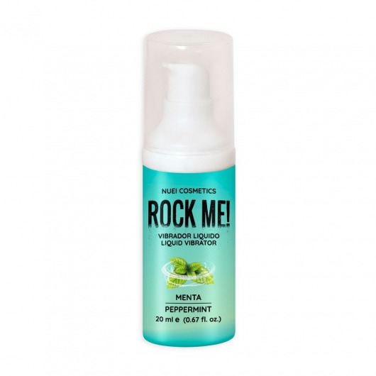 Жидкий вибратор Nuei Rock Me! с ароматом мяты - 20 мл. - Nuei cosmetics - купить с доставкой в Новороссийске