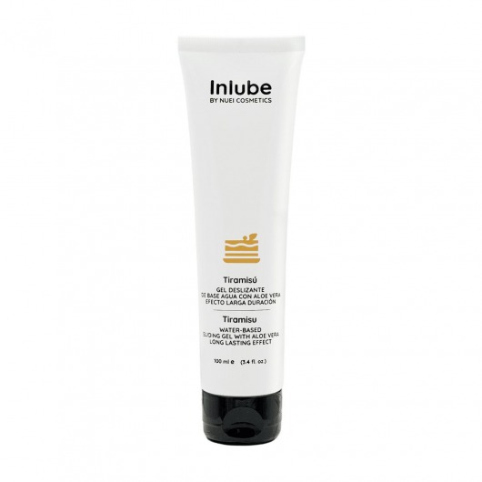 Водный лубрикант Nuei Inlube с алоэ вера и ароматом тирамису - 100 мл. - Nuei cosmetics - купить с доставкой в Новороссийске