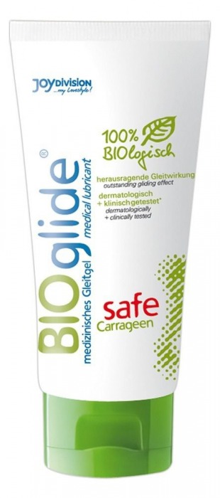 Гель-лубрикант на водной основе BIOglide safe Carrageen - 100 мл. - Joy Division - купить с доставкой в Новороссийске