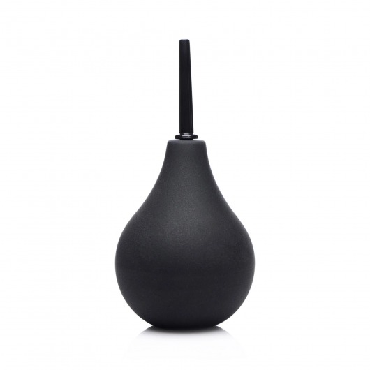 Черный анальный душ Thin Tip Enema Bulb - XR Brands - купить с доставкой в Новороссийске