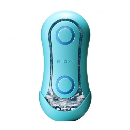 Голубой мастурбатор Tenga Flip ORB Ocean - Tenga - в Новороссийске купить с доставкой