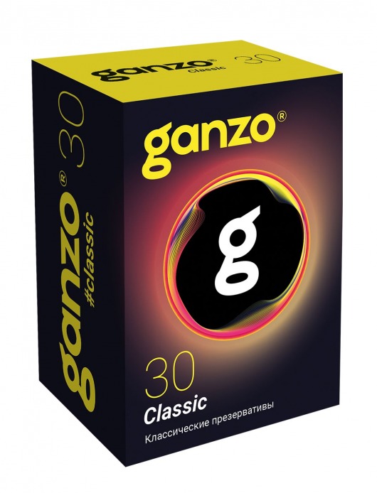 Классические презервативы с обильной смазкой Ganzo Classic - 30 шт. - Ganzo - купить с доставкой в Новороссийске