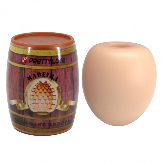 Мастурбатор в футляре-бочке Charming Barrel Madeira - Baile - в Новороссийске купить с доставкой