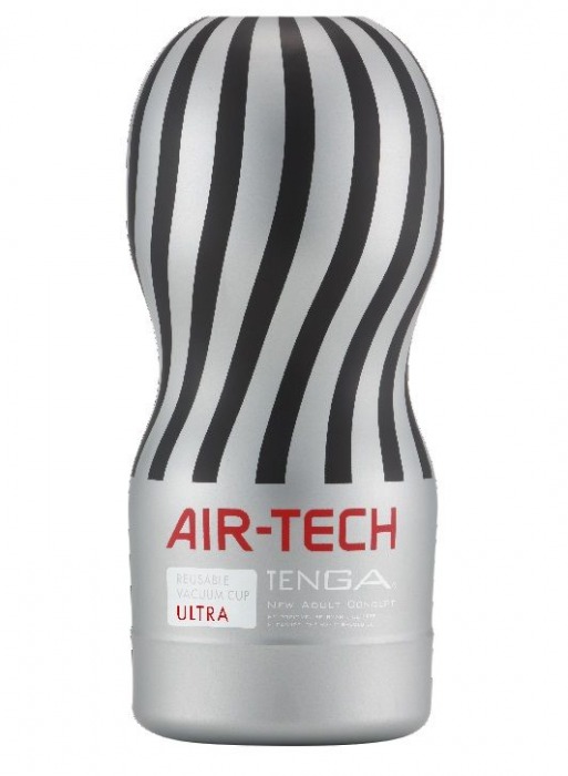 Серый мастурбатор Reusable Vacuum CUP ULTRA - Tenga - в Новороссийске купить с доставкой