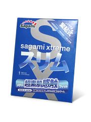 Презерватив Sagami Xtreme FEEL FIT 3D - 1 шт. - Sagami - купить с доставкой в Новороссийске