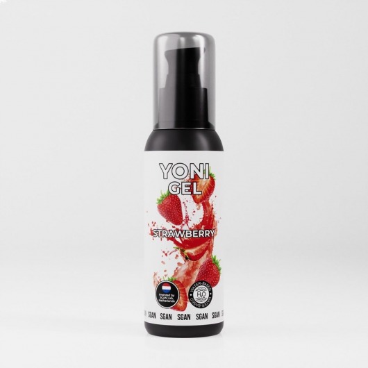 Лубрикант для орального секса SGAN со вкусом клубники - 100 мл. - SGAN - купить с доставкой в Новороссийске