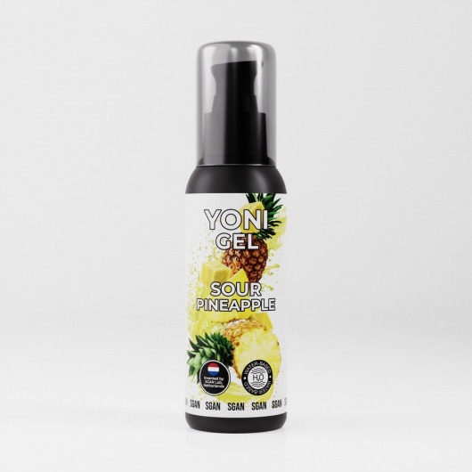 Лубрикант для орального секса SGAN со вкусом кислого ананаса - 100 мл. - SGAN - купить с доставкой в Новороссийске