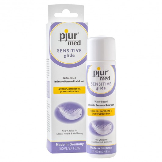 Лубрикант для чувствительной кожи pjur MED Sensitive glide - 100 мл. - Pjur - купить с доставкой в Новороссийске