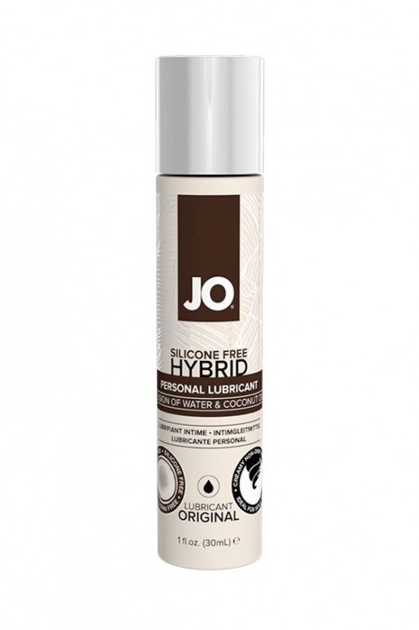 Водно-масляный лубрикант JO Silicon free Hybrid Lubricant ORIGINAL- 30 мл. - System JO - купить с доставкой в Новороссийске