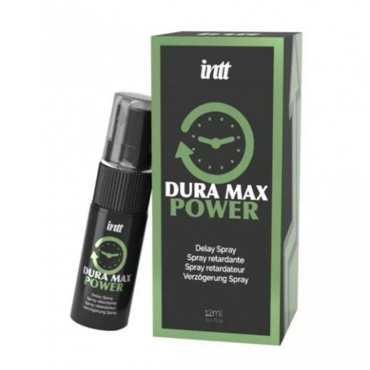 Пролонгирующий спрей Dura Max - 12 мл. - INTT - купить с доставкой в Новороссийске