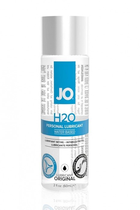 Нейтральный лубрикант на водной основе JO Personal Lubricant H2O - 60 мл. - System JO - купить с доставкой в Новороссийске
