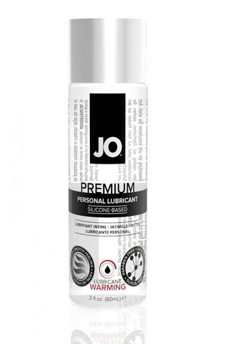 Возбуждающий лубрикант на силиконовой основе JO Personal Premium Lubricant  Warming - 60 мл. - System JO - купить с доставкой в Новороссийске