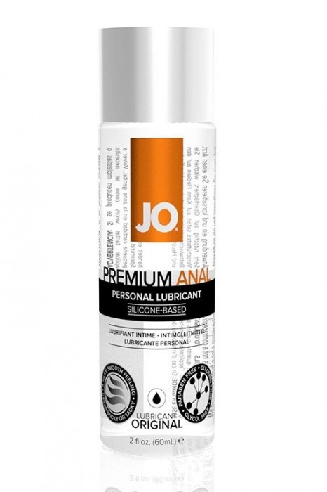 Анальный лубрикант на силиконовой основе JO Anal Premium - 60 мл. - System JO - купить с доставкой в Новороссийске