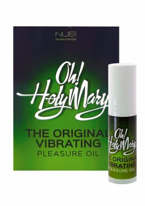 Масло унисекс с эффектом вибрации Oh! Holy Mary - 6 мл. - Nuei cosmetics - купить с доставкой в Новороссийске