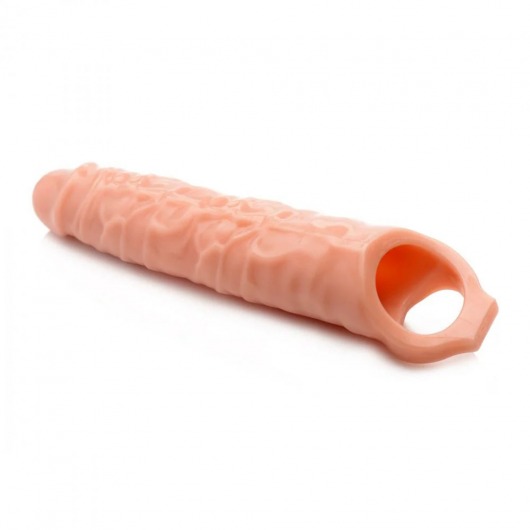 Телесная насадка-удлинитель 3 Inch Extender Sleeve - 27,3 см. - XR Brands - в Новороссийске купить с доставкой