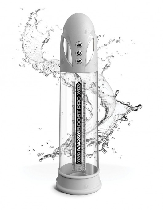Белая вакуумная автоматическая помпа Max Boost Pro Flow - Pipedream - в Новороссийске купить с доставкой