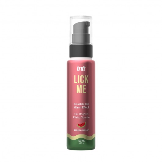 Гель Lick Me с согревающим эффектом и ароматом арбуза - 50 мл. - INTT - купить с доставкой в Новороссийске