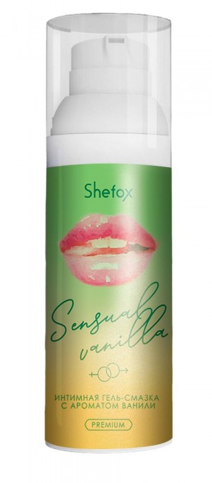 Интимная гель-смазка Shefox Premium «Чувственная ваниль» - 50 мл. - Shefox - купить с доставкой в Новороссийске