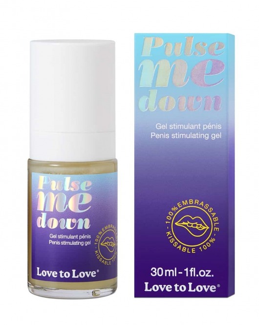 Стимулирующий гель для пениса Pulse Me Down - 30 мл. - Love to Love - купить с доставкой в Новороссийске