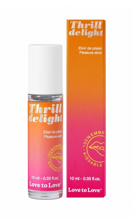 Возбуждающий гель Thrill Delight - 10 мл. - Love to Love - купить с доставкой в Новороссийске