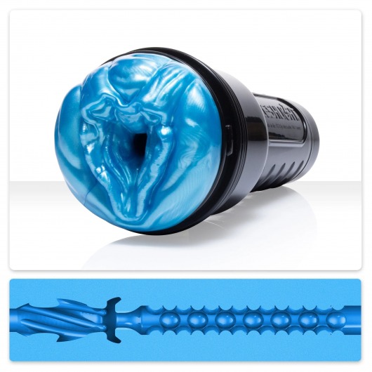 Мастурбатор-вагина Fleshlight Freaks Alien Blue Metallic - Fleshlight - в Новороссийске купить с доставкой