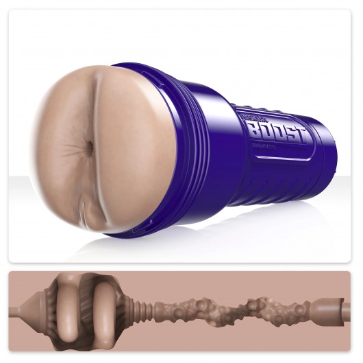 Телесный мастурбатор-анус Fleshlight Boost Blast Female - Fleshlight - в Новороссийске купить с доставкой
