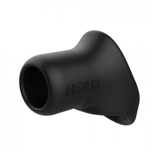 Черное эрекционное кольцо-слинг Nexus Rise - Nexus Range - в Новороссийске купить с доставкой