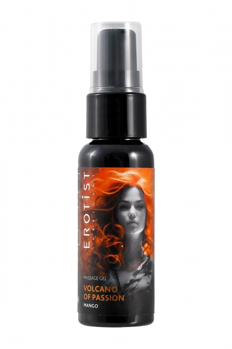 Гель с эффектом вибрации Volcano Of Passion со вкусом манго - 25 мл. - Erotist Lubricants - купить с доставкой в Новороссийске
