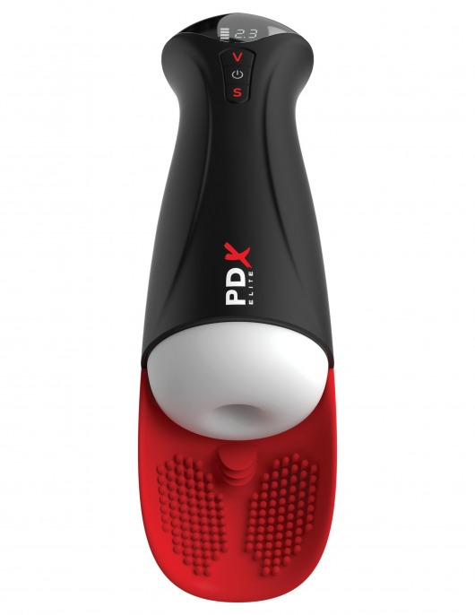 Мастурбатор в колбе с вибрацией Fuck-O-Matic Pro XL - Pipedream - в Новороссийске купить с доставкой