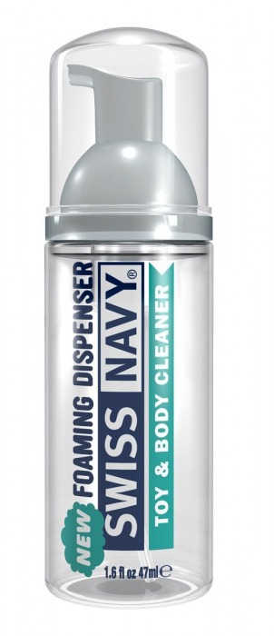 Очищающая пенка для игрушек и тела Toy   Body Cleaner Foamer - 47 мл. - Swiss navy - купить с доставкой в Новороссийске