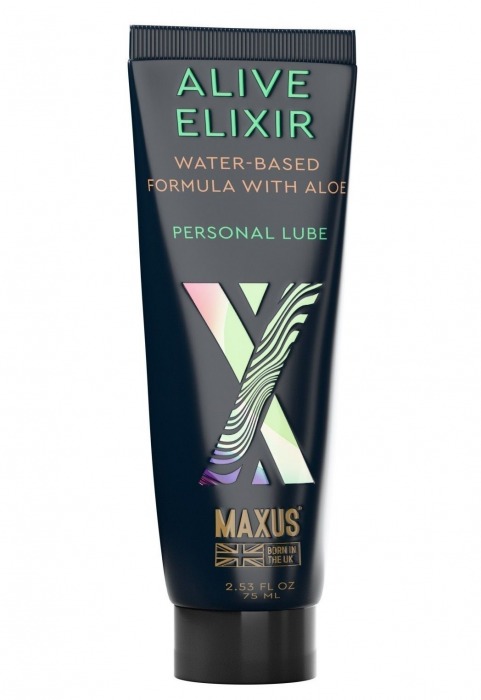 Интимный гель на водной основе MAXUS Alive Elixir - 75 мл. - Maxus - купить с доставкой в Новороссийске