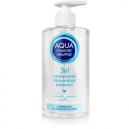 Лубрикант на водной основе Aqua Comfort Neutral - 440 гр. - Биоритм - купить с доставкой в Новороссийске