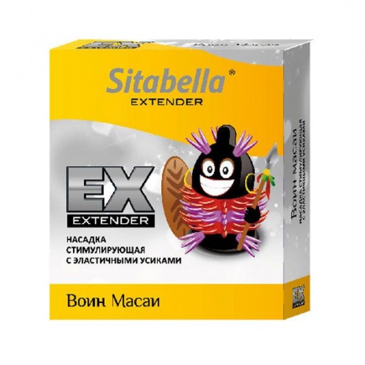 Стимулирующая насадка Sitabella Extender  Воин Масаи - Sitabella - купить с доставкой в Новороссийске