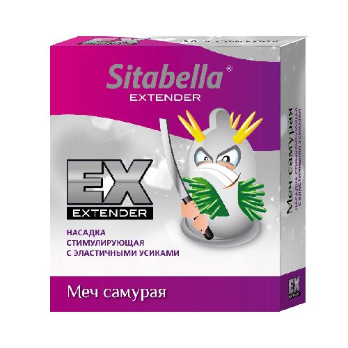 Стимулирующая насадка Sitabella Extender  Меч самурая - Sitabella - купить с доставкой в Новороссийске