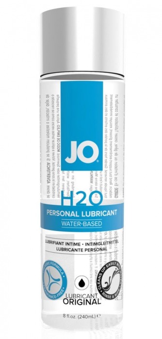 Нейтральный лубрикант на водной основе JO Personal Lubricant H2O - 240 мл. - System JO - купить с доставкой в Новороссийске