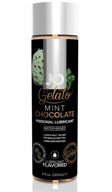 Лубрикант с ароматом мятного шоколада JO GELATO MINT CHOCOLATE - 120 мл. - System JO - купить с доставкой в Новороссийске