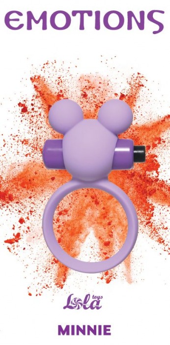 Сиреневое эрекционное виброколечко Emotions Minnie - Lola Games - в Новороссийске купить с доставкой