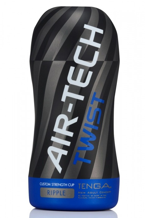 Мастурбатор с регулируемой плотностью обхвата Custom Strength CUP Twist Ripple - Tenga - в Новороссийске купить с доставкой