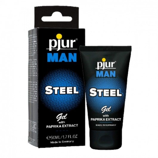 Эрекционный гель для пениса pjur MAN Steel Gel - 50 мл. - Pjur - купить с доставкой в Новороссийске