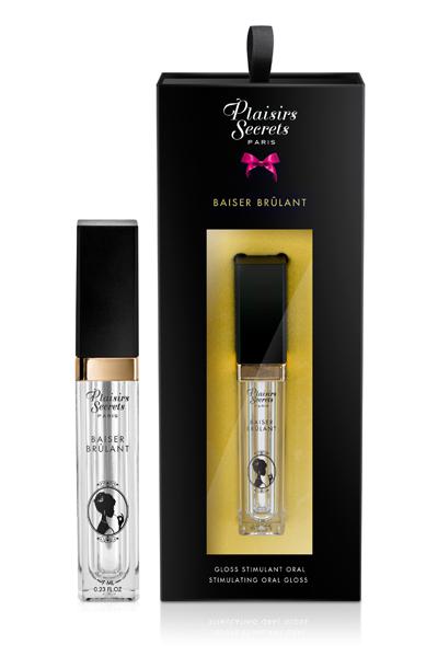 Стимулирующий блеск для губ Baiser Brulant Gloss Plaisirs Secrets - 7 мл. - Plaisir Secret - купить с доставкой в Новороссийске