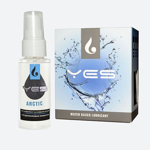 Интимный гель-лубрикант Yes Arctic с продлевающим эффектом - 30 мл. - Sitabella - купить с доставкой в Новороссийске