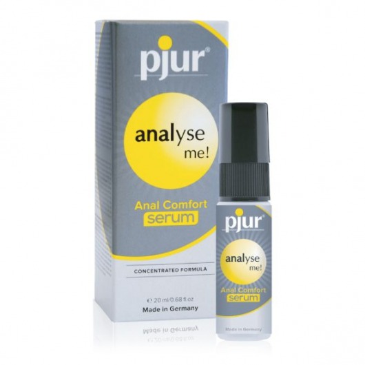 Анальный спрей pjur ANALYSE ME Serum - 20 мл. - Pjur - купить с доставкой в Новороссийске