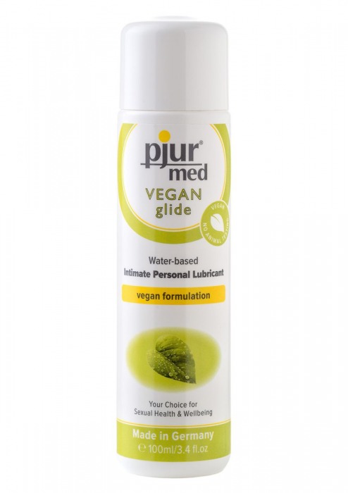 Натуральный лубрикант pjur MED Vegan Gilde - 100 мл. - Pjur - купить с доставкой в Новороссийске