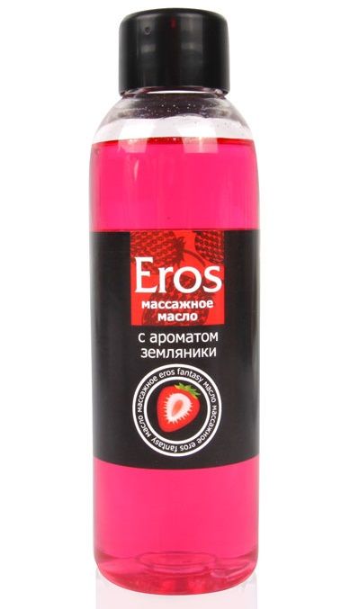 Массажное масло Eros fantasy с ароматом земляники - 75 мл. - Биоритм - купить с доставкой в Новороссийске