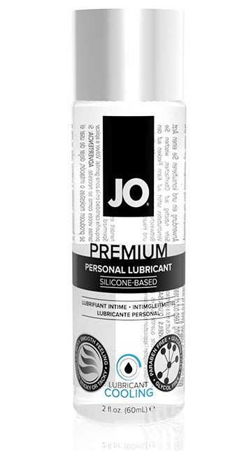 Охлаждающий лубрикант на силиконовой основе JO Personal Premium Lubricant Cooling - 60 мл. - System JO - купить с доставкой в Новороссийске