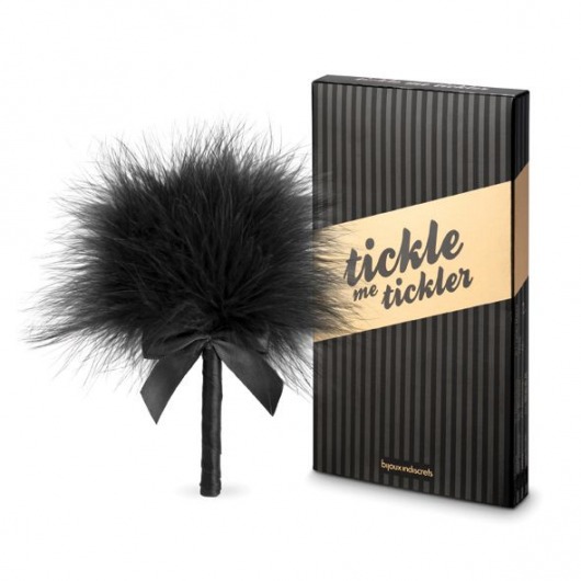 Пуховка для эротических игр Tickle Me Tickler - Bijoux Indiscrets - купить с доставкой в Новороссийске