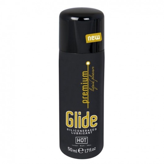 Интимный гель на силиконовой основе Premium Glide - 50 мл. - HOT - купить с доставкой в Новороссийске