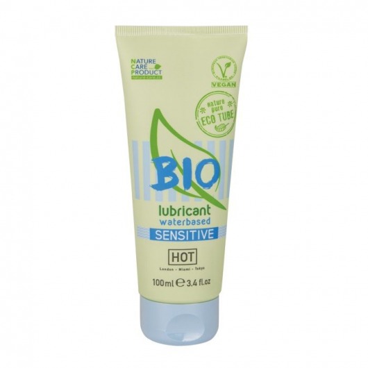 Органический лубрикант для чувствительной кожи Bio Sensitive - 100 мл. - HOT - купить с доставкой в Новороссийске