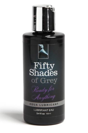 Лубрикант на водной основе Ready for Anything Aqua Lubricant - 100 мл. - Fifty Shades of Grey - купить с доставкой в Новороссийске
